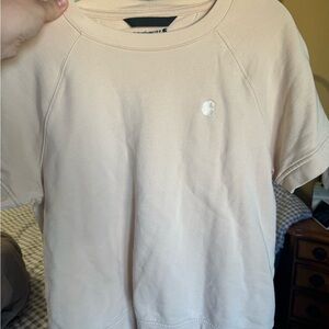 Carhartt Women's Relaxed Crewneck Tee in Light Beige